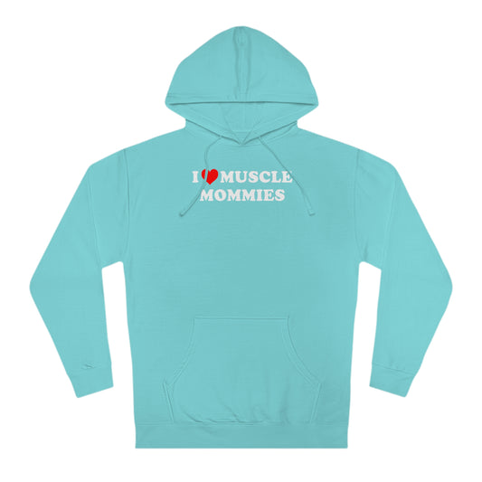 I Heart Muscle Mommies Hoodie - Mint